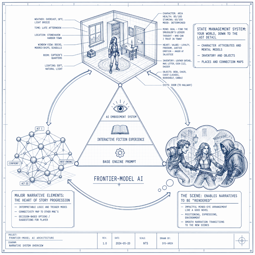 diagram showing the connections between the Infiniteer components